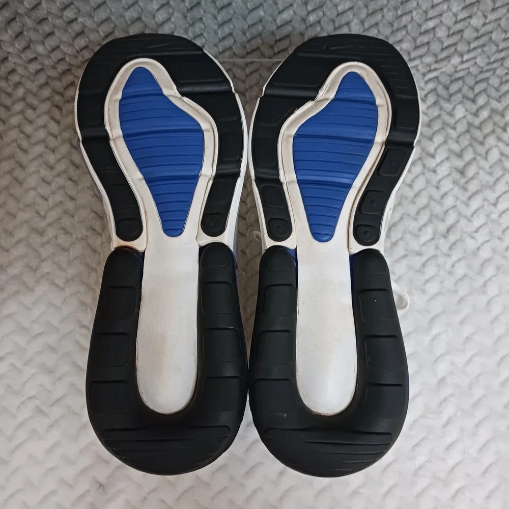 Nike Air Max 270 White Game Royal Men's Walking Running Sneakers Shoes Size 6